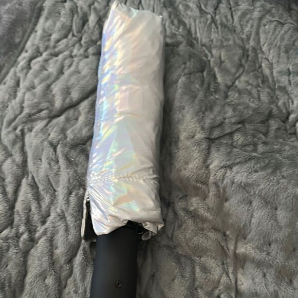Iridescent Umbrella with Black Handle - Picture 1 of 1